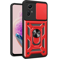 Case for Xiaomi Redmi Note 12S 4G, CamShield Slide, red