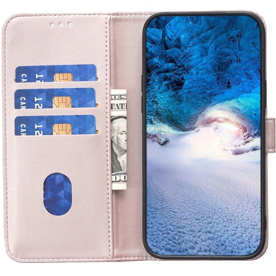 Flip case for Samsung Galaxy A55 5G,BINFEN Wallet, pink