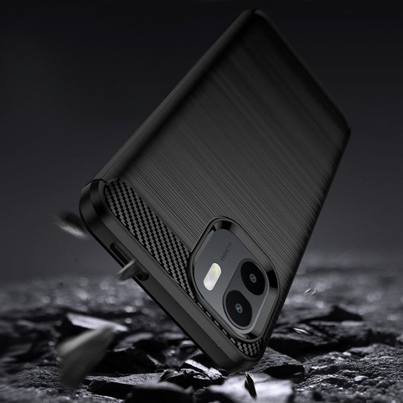 Case for Xiaomi Redmi A1 4G / A2 4G, Carbon, black