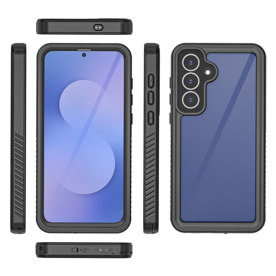 Case for Samsung Galaxy S25 FE, Waterproof IP68 Redpepper