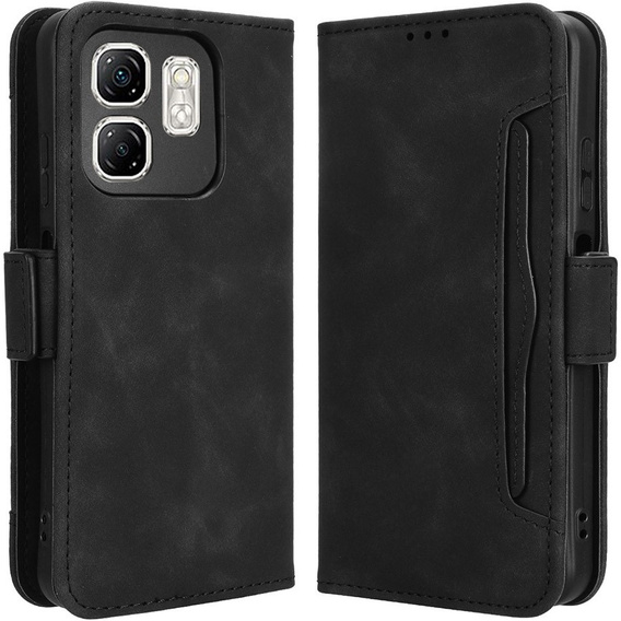 Flip case for Infinix Hot 50i 4G, Card Slot, black