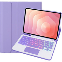 Case with illuminated Bluetooth keyboard and touchpad for Samsung Galaxy Tab S11