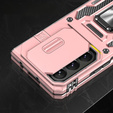 Case for Samsung Galaxy Z Fold6 5G, CamShield Slide, pink rose gold