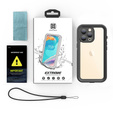 IP68 Waterproof Case for iPhone 13 Pro, SHELLBOX, black