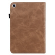 Case for Samsung Galaxy Tab A9+, Butterfly, brown