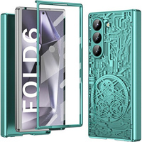 Case for Samsung Galaxy Z Fold6 5G, Mechanical Legend, green