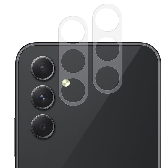 2x ERBORD tempered glass for camera to Samsung Galaxy S23 FE