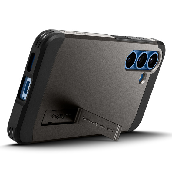 Spigen Tough Armor Mag Gunmetal Case for Samsung Galaxy S25