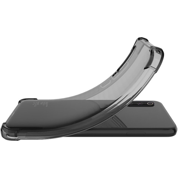 IMAK case for Samsung Galaxy A25 5G, Dropproof, transparent / black