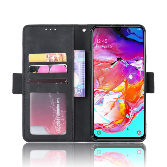Flip case for Samsung Galaxy A20s, Card Slot, black