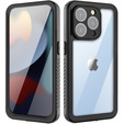 IP68 Waterproof Case for iPhone 15 Pro, black