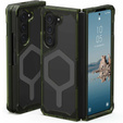 Urban Armor Gear Case for Galaxy Z Fold 5 5G, Plyo MagSafe, transparent / green