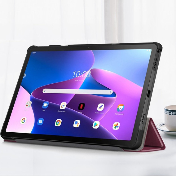 Case for Lenovo Tab M10 Plus 10.6 TB-125F / TB-128F 3 Gen, Smartcase, blue