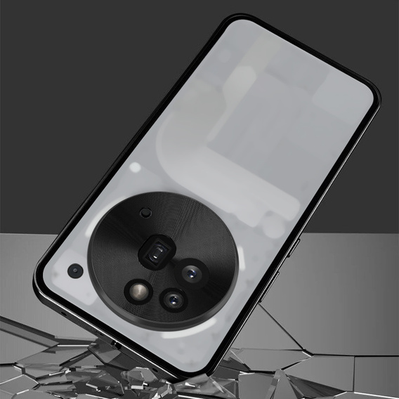 1 x Case for Nothing Phone 3a Pro, Frame Case, black