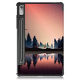 Case for Lenovo Tab P11 Pro Gen 2 2022, Smartcase Pen Slot, forest and lake