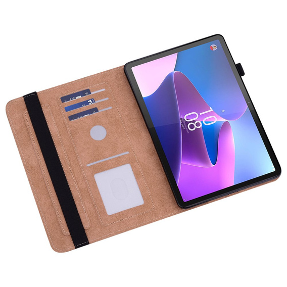 Case for Lenovo Tab P11 Pro Gen 2 TB132FU TB132XU 11.2", Classic, with space for stylus, dark blue