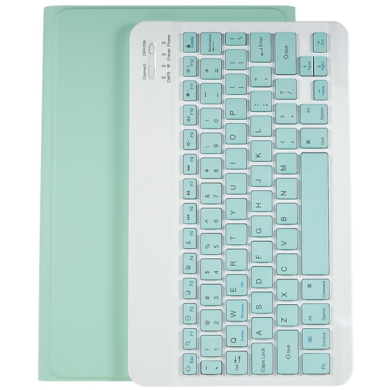 Case + keyboard Lenovo Tab M10 Plus Gen 3 TB-125F TB-128F, green