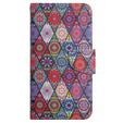 Flip case for Xiaomi Redmi 13C / Poco C65, Wallet, Kaleidoscope, multicolor