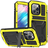 Case for iPhone 14 Pro, R-JUST, armoured, yellow