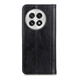 Flip case for OnePlus 13, Split Leather, black