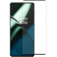 3D Tempered Glass for OnePlus 11 5G, black