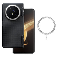 Case for Honor Magic V3 5G, Aramid Fiber Cover, black