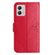 Flip case for Motorola Moto G53 / G23 / G13, tree, red