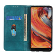 Case for Samsung Galaxy A36 5G, Wallet Litchi Leather, green