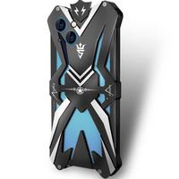 Armored case for iPhone 15 Plus, Aluminum Alloy, black