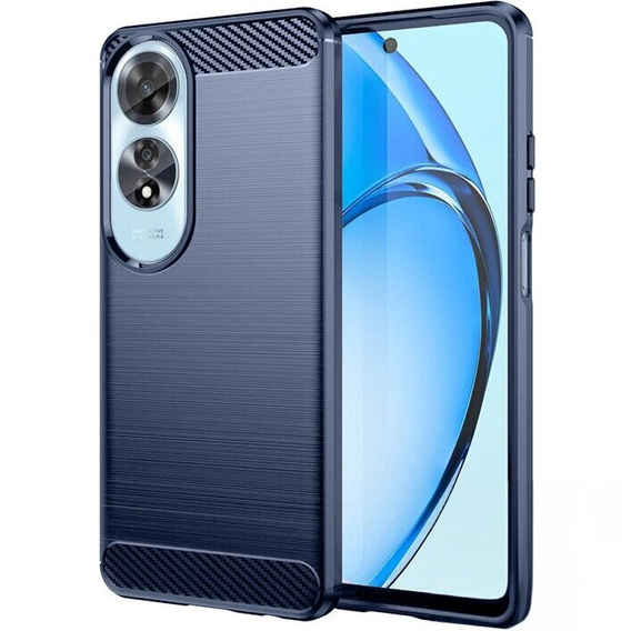 Case for Oppo A60, Carbon, blue
