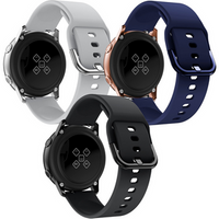 Silicone strap 20mm, Grey