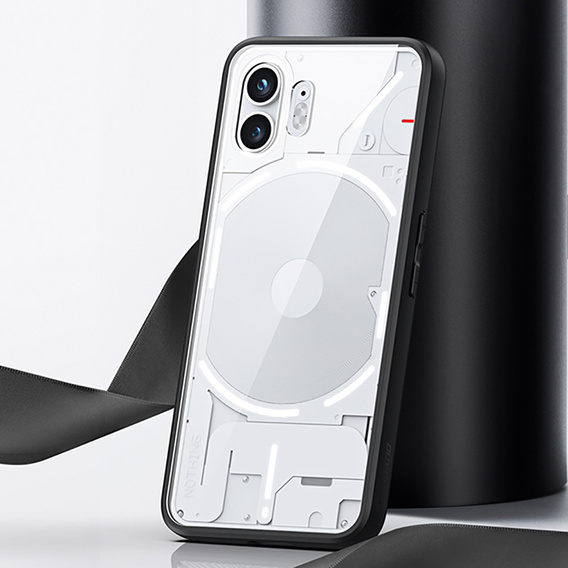 Case for Nothing Phone 2, Fusion Hybrid, transparent / black