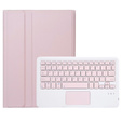 Case + keyboard Xiaomi Pad 6 / 6 Pro, Touchpad, pink