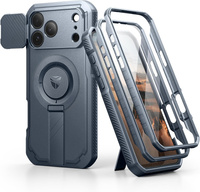 Dexnor armoured case with stand and camera shutter, for MagSafe for iPhone 17 Pro Max