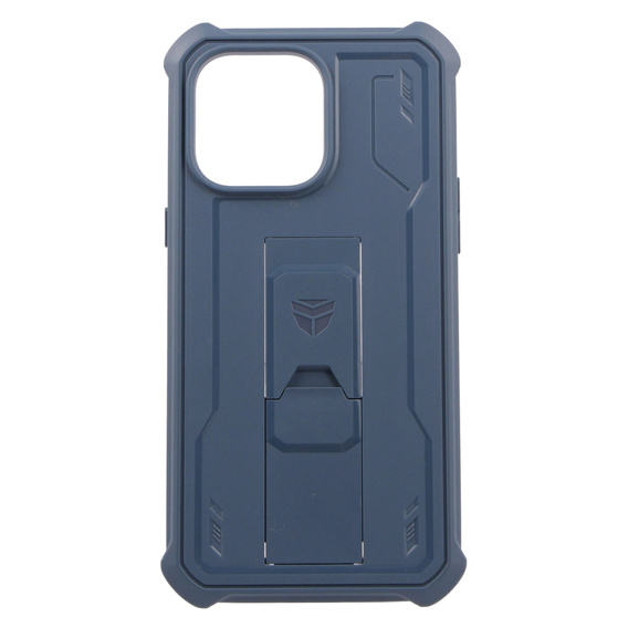 Armored case for iPhone 14 Pro Max, Dexnor Full Body, dark blue