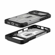 Urban Armor Gear case for iPhone 17 Pro Max, Pathfinder MagSafe, Ice/Silver