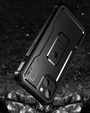 Armored case for iPhone 13 mini, Dexnor Full Body, black