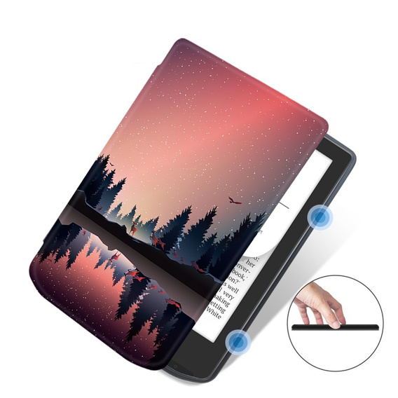 Case for PocketBook Verse / Verse Pro, Smartcase, evening landscape