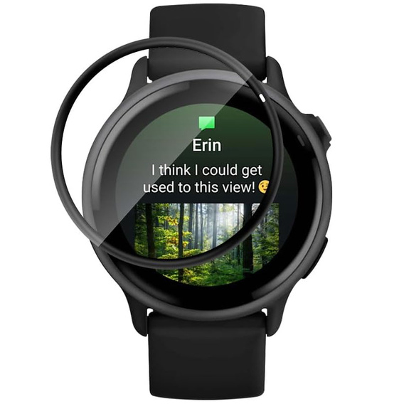 2x ERBORD Hybrid Glass for Garmin Vivoactive 6