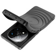 Case for Xiaomi Redmi Note 14 Pro 5G / Xiaomi Poco X7 5G, Ripple Kickstand, for MagSafe, black