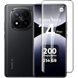 3D Tempered Glass for Xiaomi Redmi Note 14 Pro+, black frame