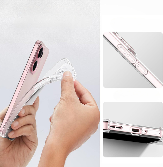 Case for Oppo Reno 13 Pro, Dropproof, transparent
