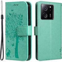 Flip case for Xiaomi 13T / 13T Pro, tree, green