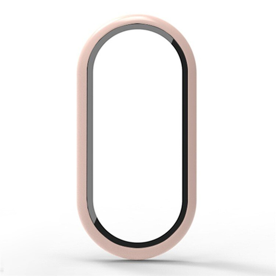 2in1 Case + Tempered Glass for Xiaomi Smart Band 10 / 9 / 8, pink