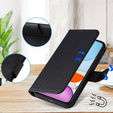 Flip case for Samsung Galaxy M15 5G, Wallet Smart Magnet, black