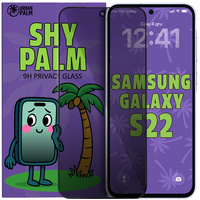 Shy Palm Privacy Tempered Glass for Samsung Galaxy S22