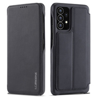 Flip case for Samsung Galaxy A53 5G, LC.IMEEKE, black