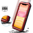 Armored case for iPhone 11, R-JUST, red