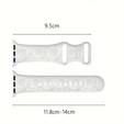 Silicone Strap for Apple Watch 1/2/3/4/5/6/7/8/9/SE/ULTRA/ULTRA 2 42/44/45/49MM