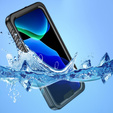 IP68 Waterproof Case for iPhone 13 Pro, black
